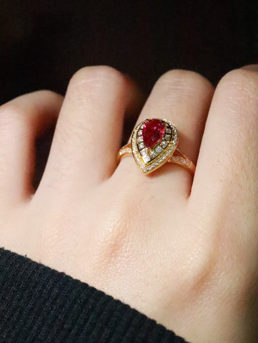 18K Ruby Ring - 5