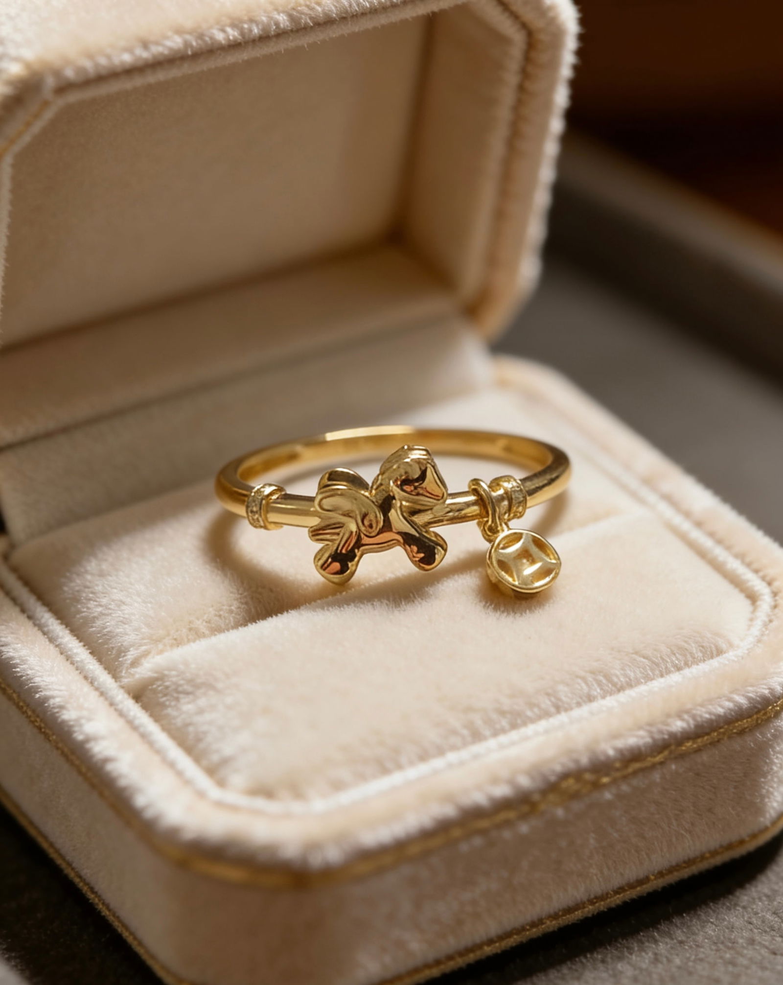 18k Diamond Pony Ring (1 of 6)