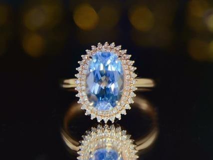 18K Gold Aquamarine Ring (1 of 7)