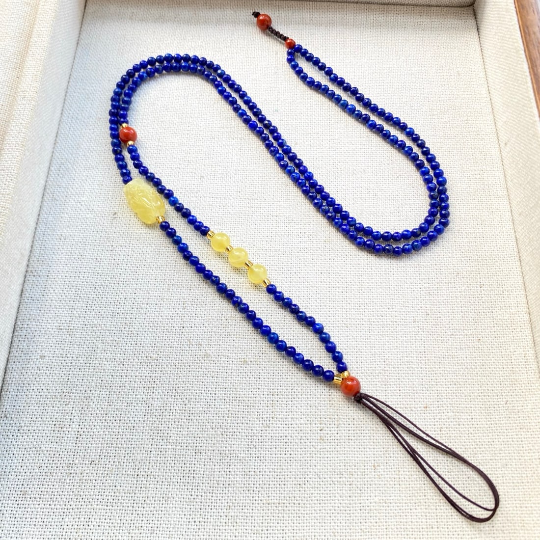 Natural Amethyst Bead Necklace (1 of 9)