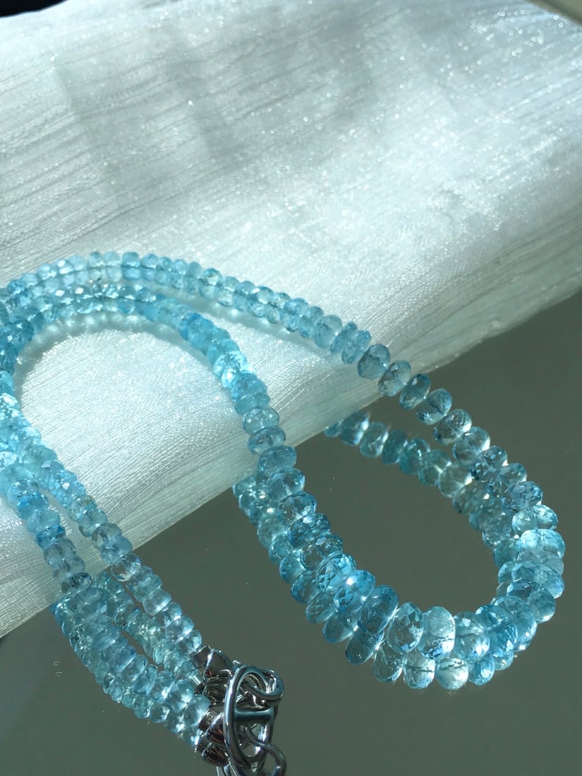 Aquamarine Necklace (1 of 6)