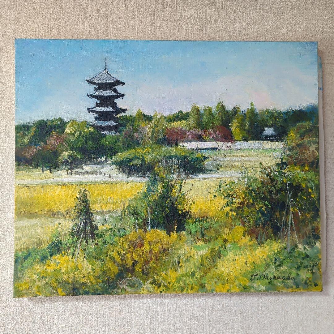 Oil Painting (Unframed) Landscape: Oil painting (unframed) landscape, F8 canvas size: 45.5cm x 38.0cm Freight: 1.International Shipping: Foreign shipping costs are determined by the destination. 2.Photos, descriptions and valuations ar