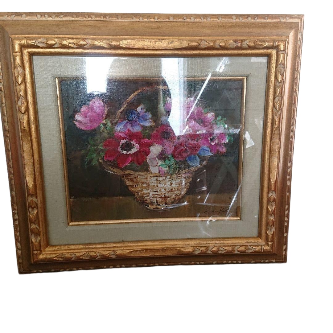 Kinue Nakajima's oil painting. Anemone (1 of 16)