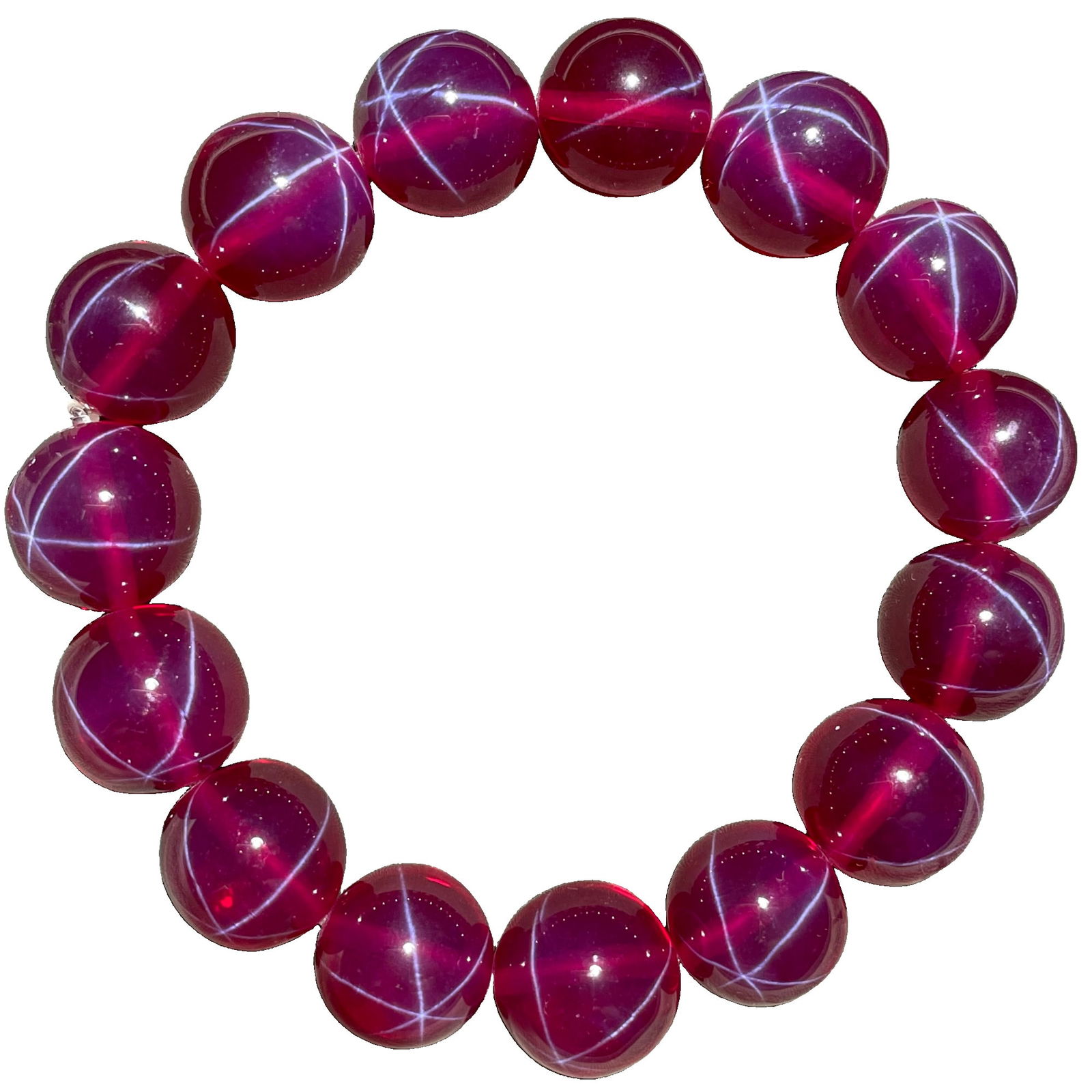 Red Star Gemstone Bracelet (1 of 6)