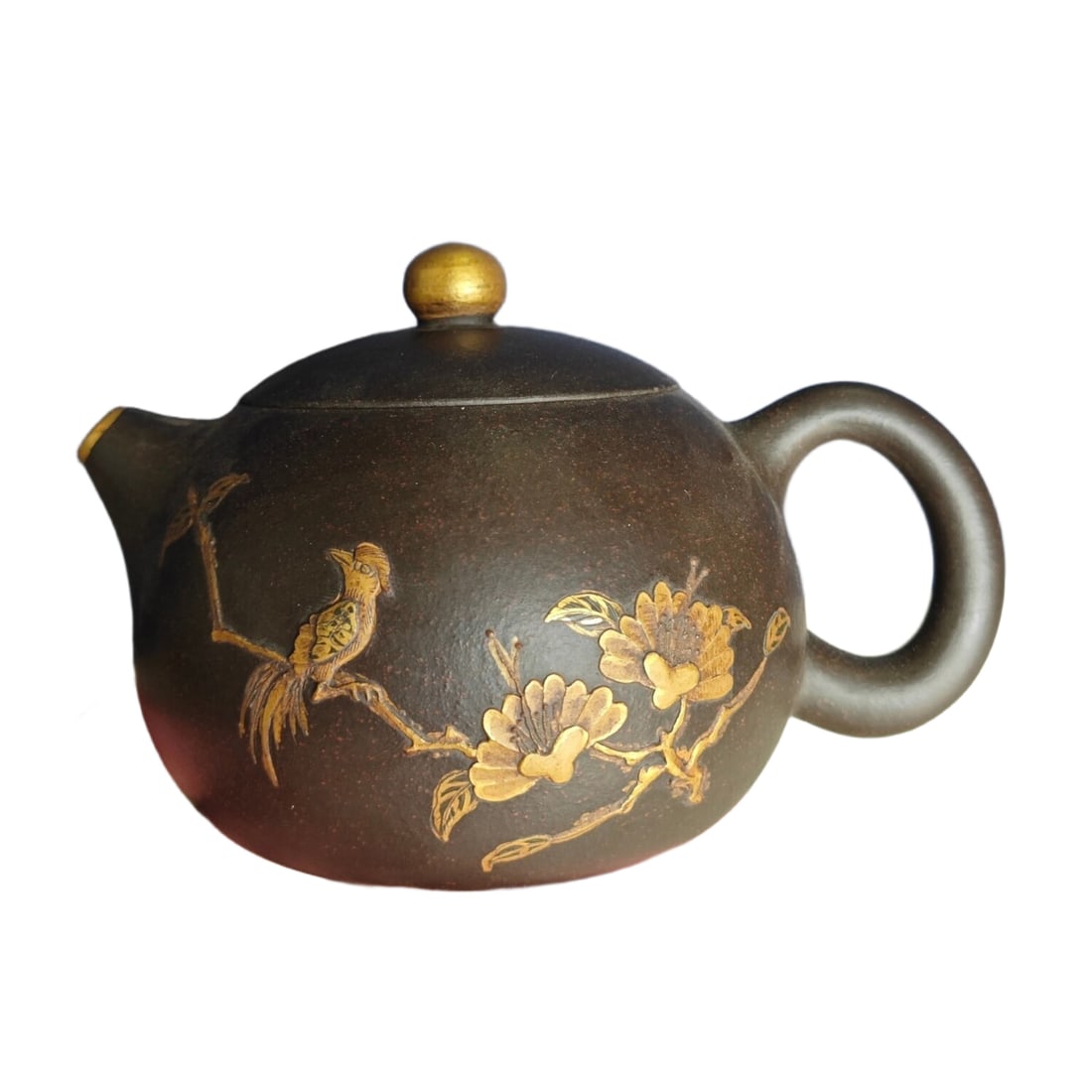 Fine Purple Clay Teapot, 1968: Premium Zisha teapot, made in 1968, Yixing raw ore black diamond. Dimensions 9x13 centimeters. Freight: 1.International Shipping: Foreign shipping costs are determined by the destination. 2.Photos,