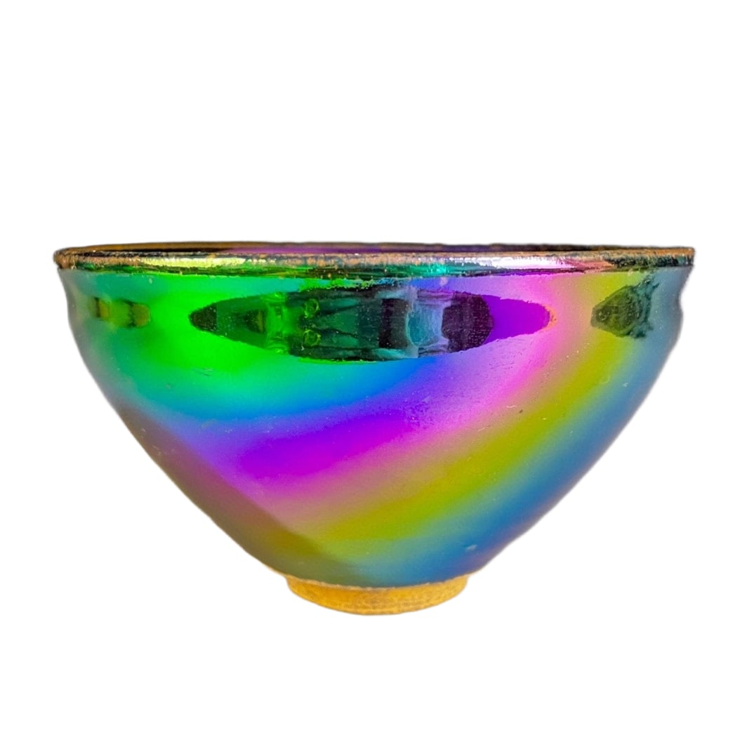 Seven-color Fluorescent Old Kiln Colored Glaze Jian Zhan (1 of 9)