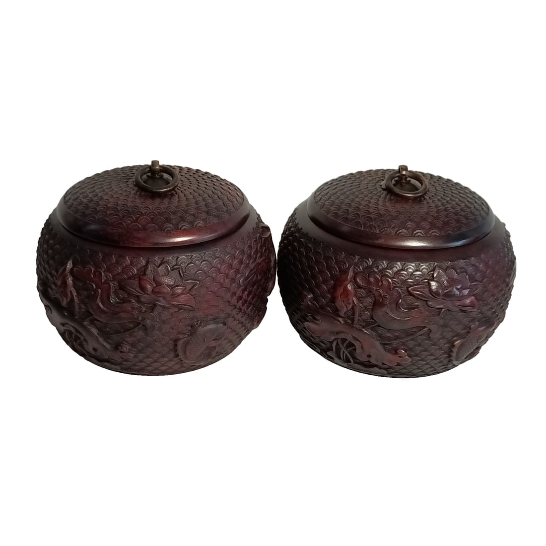 Old Rosewood Tea Canister (1 of 10)