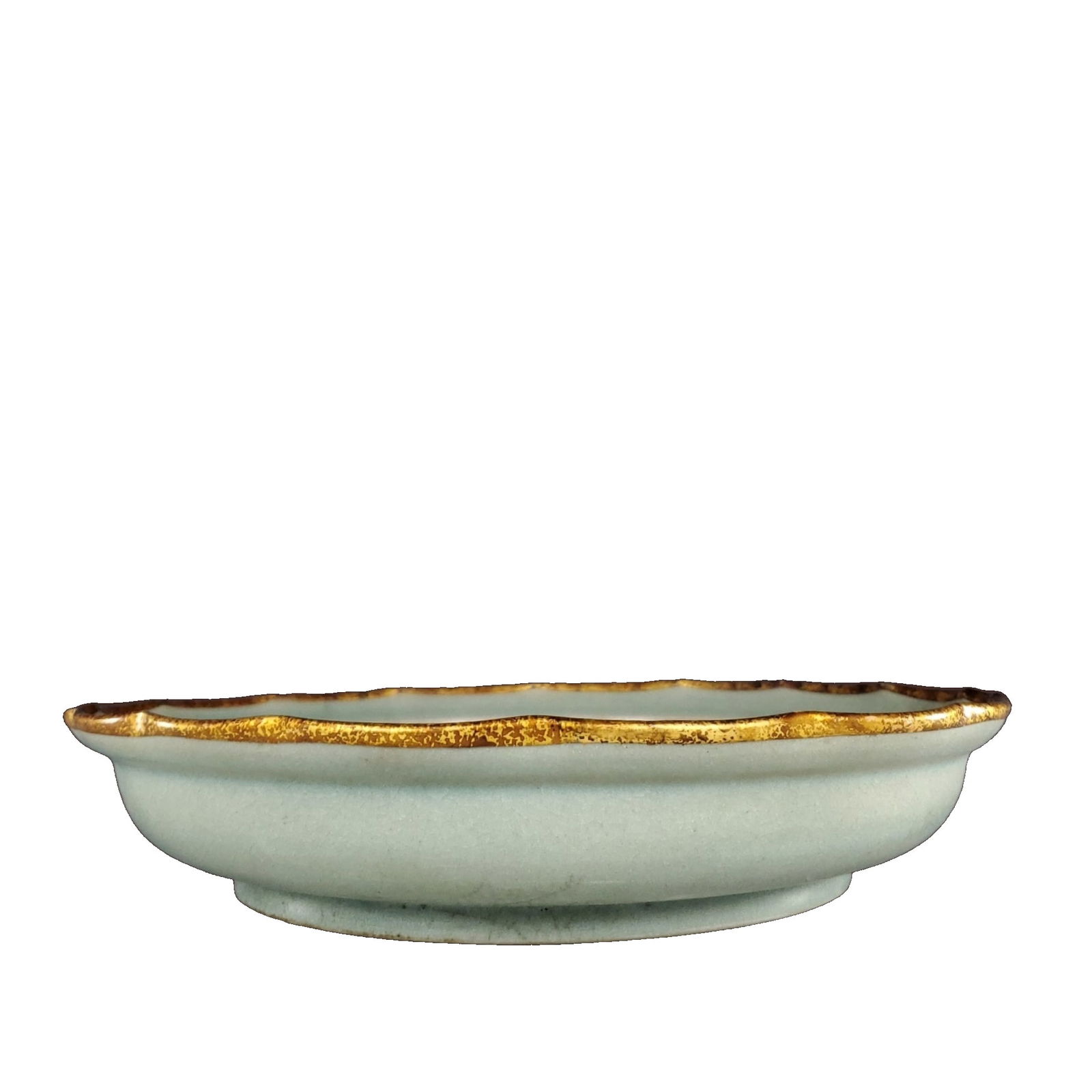 Song Dynasty Ru Kiln Flower Mouth Plate (1 of 10)