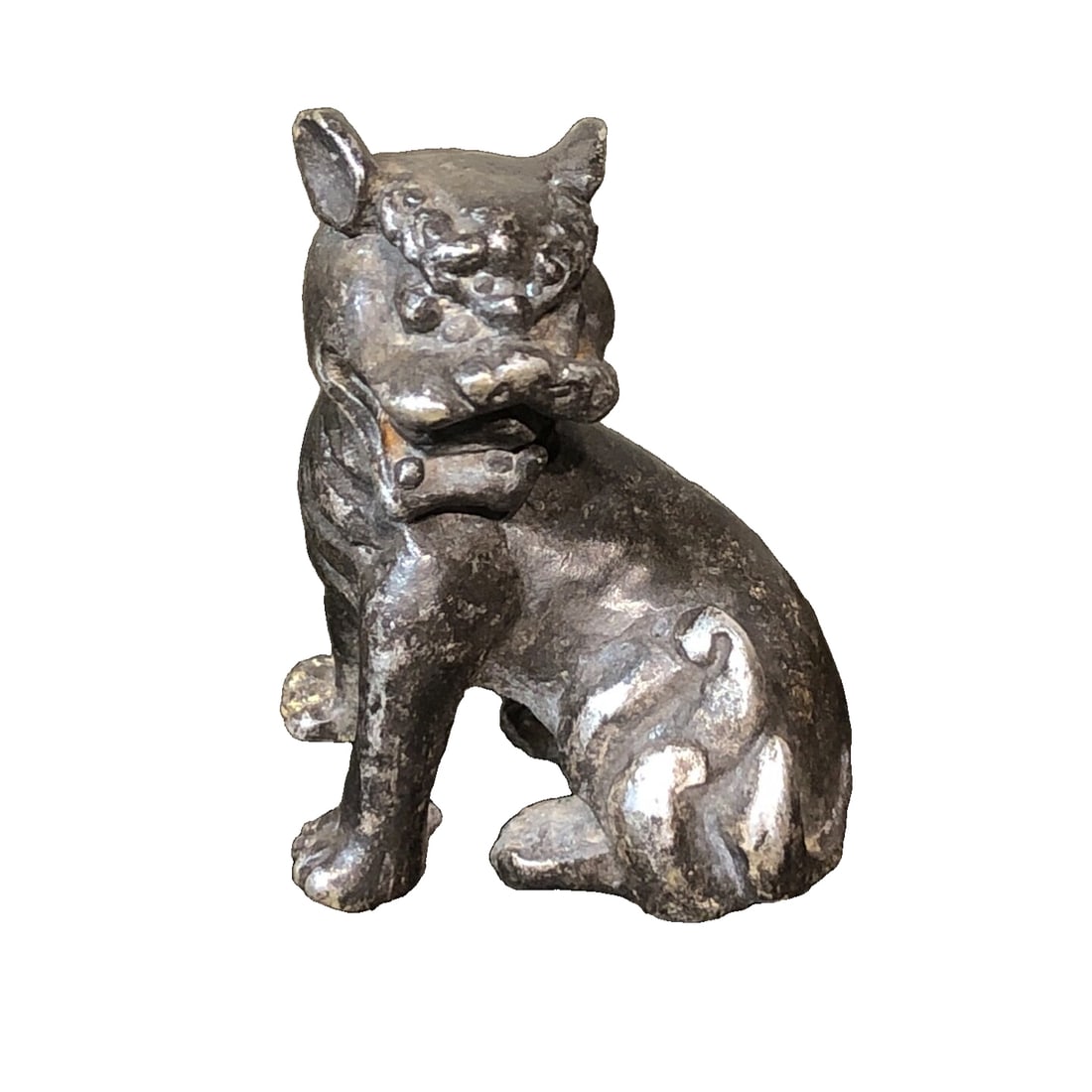 Silver Gilt High Relief Auspicious Beast for Attracting Wealth (1 of 9)