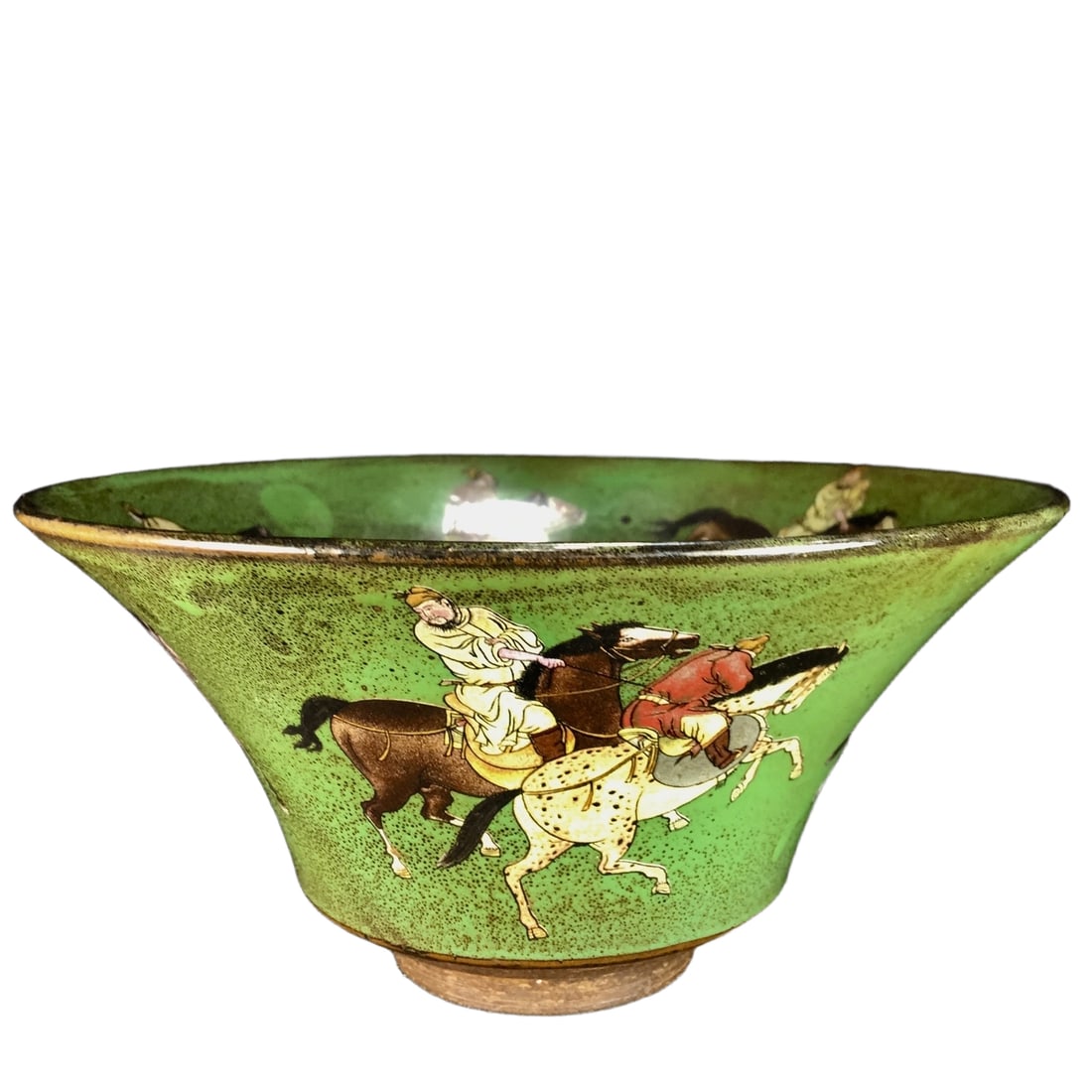 Song Jianyao Painted Horseman Pattern Duli Bowl (1 of 10)
