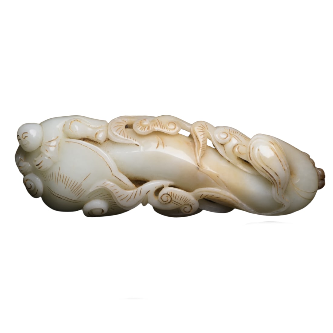 Hetian Ancient Jade Ruyi Child (1 of 10)