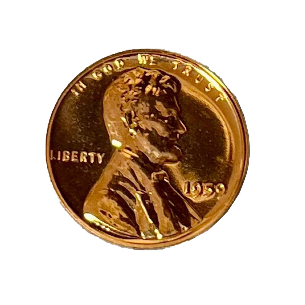 C179 1959 Lincoln Penny, United States (1 of 6)