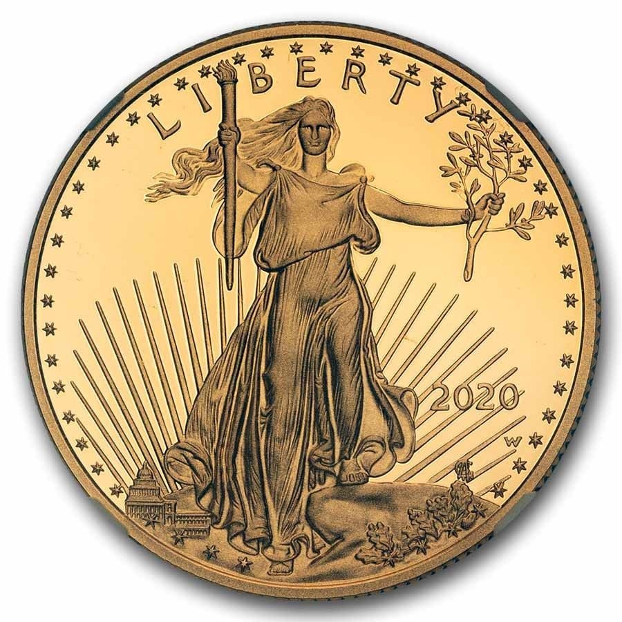 2020-W 1/2 Ounce Proof Gold Eagle Coin PF-70 UCAM NGC: 2020-W 1/2 Ounce Proof Gold Eagle Coin PF-70 UCAM NGC Freight: 1.International Shipping: Foreign shipping costs are determined by the destination. 2.Photos, descriptions and valuations are carefully p