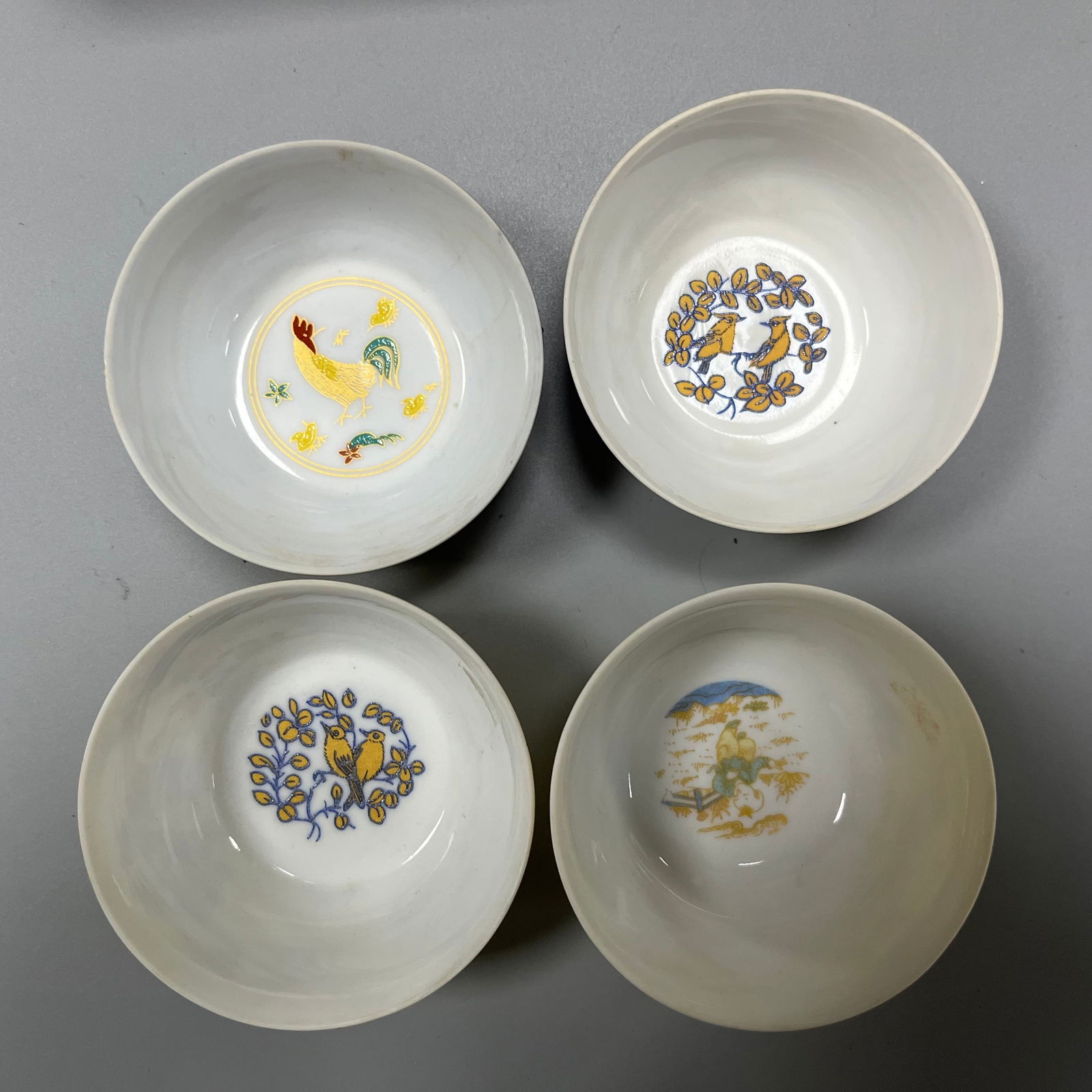 A set of tea bowls from the Chenghua period of the Ming Dynasty (1 of 16)