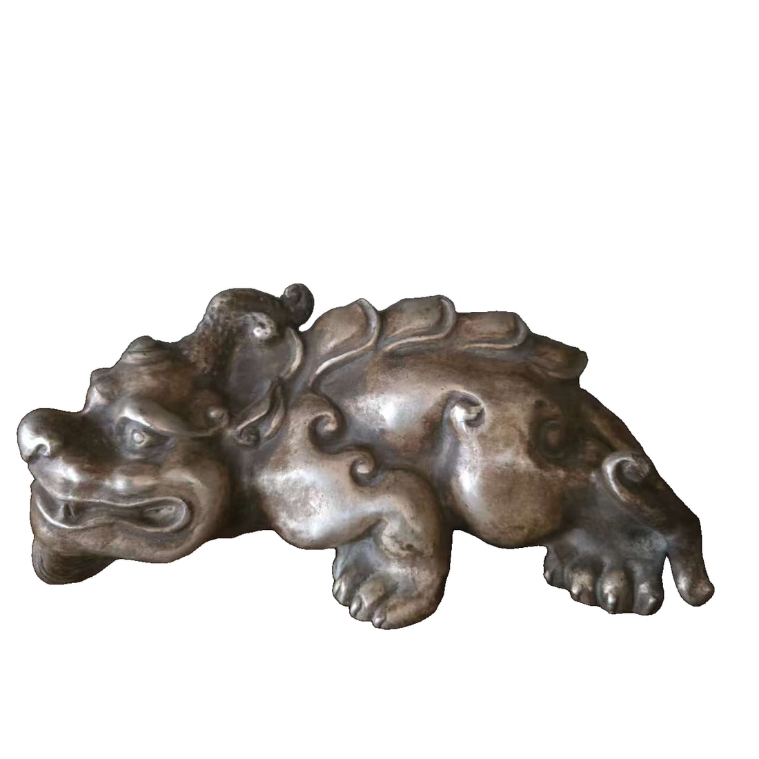 Antique bronze Pixiu figurine (1 of 9)