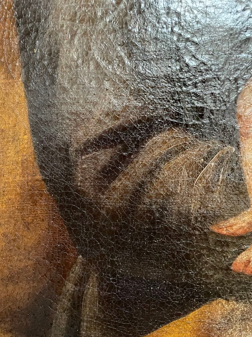 Medieval (17th-18th century) Christian religious painting Virgin Mary Bible oil painting icon - 4