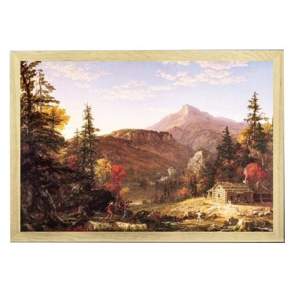 Thomas Cole's work "The Return of the Hunter" (1 of 3)