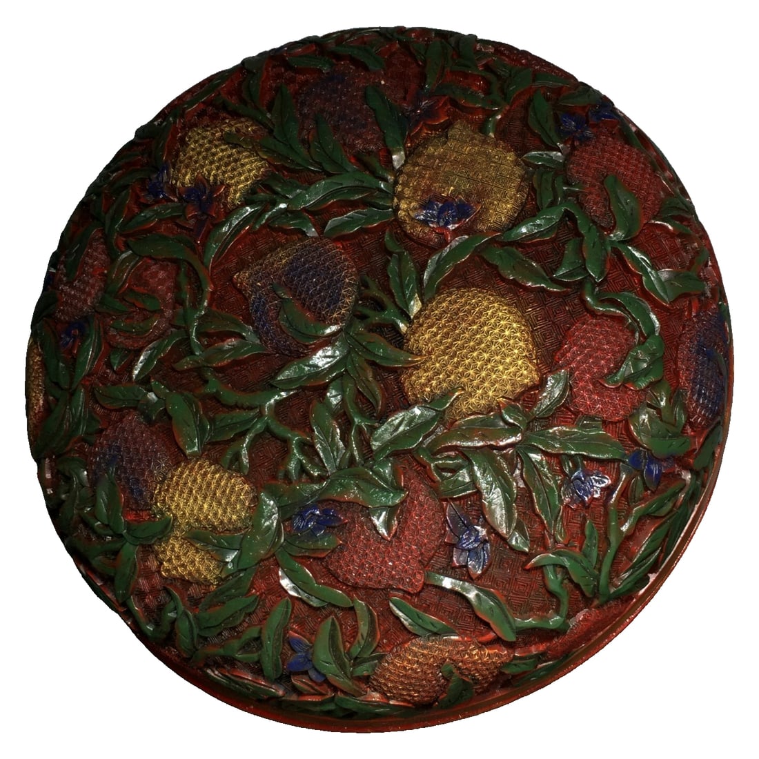 Painted Lacquer Box Ornament (1 of 10)