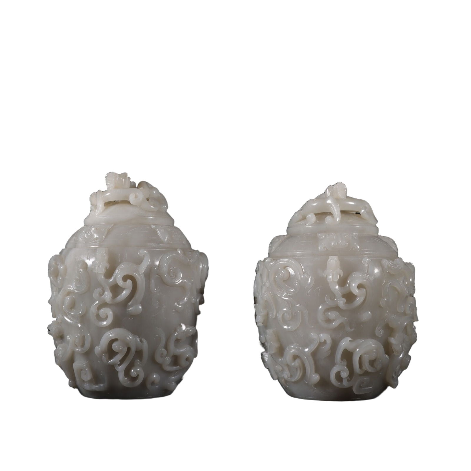 Hetian Jade Double Jars (1 of 10)