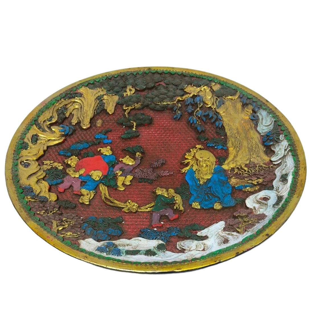 Collectible Lacquer Plate (1 of 9)