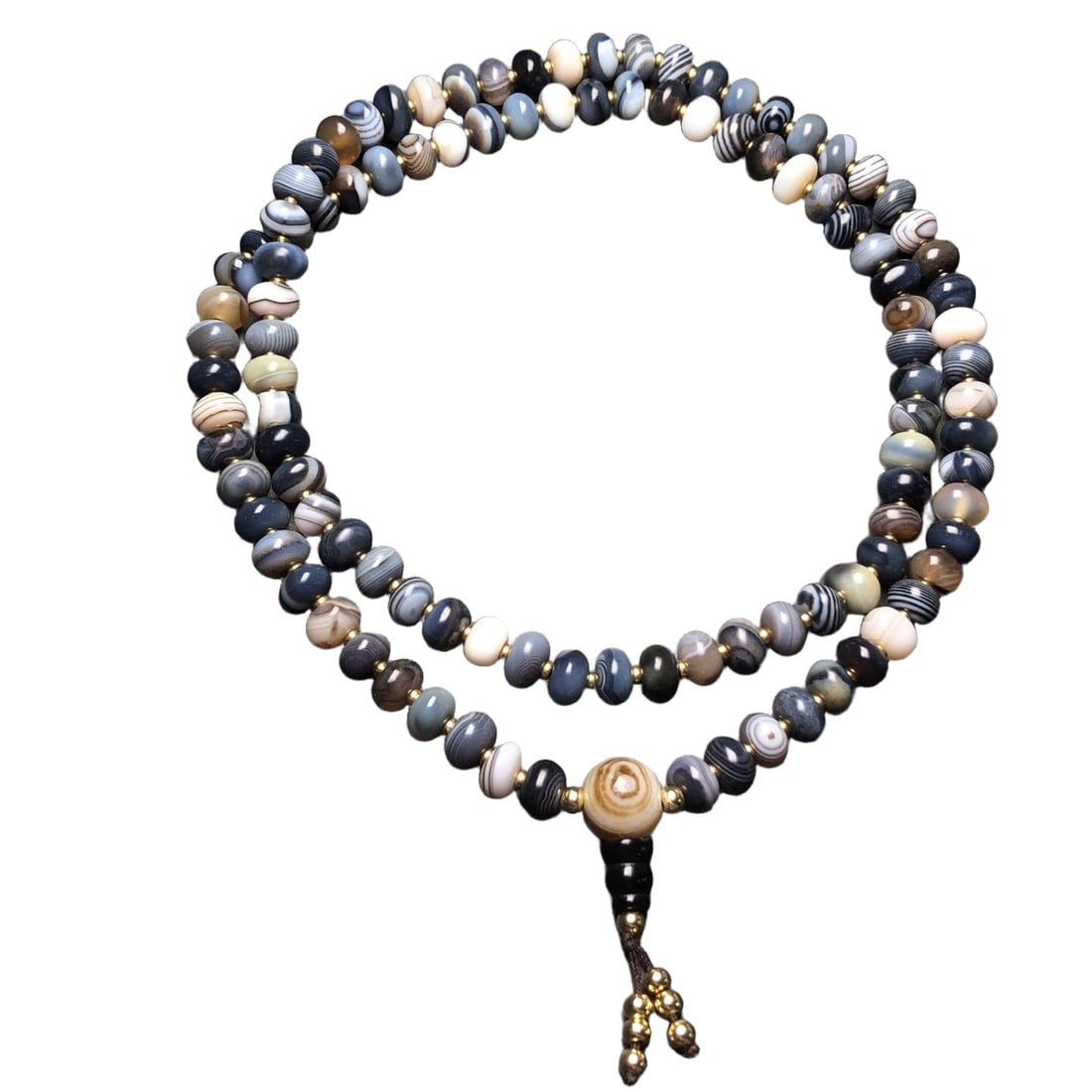 Agate Bead Necklace (1 of 10)