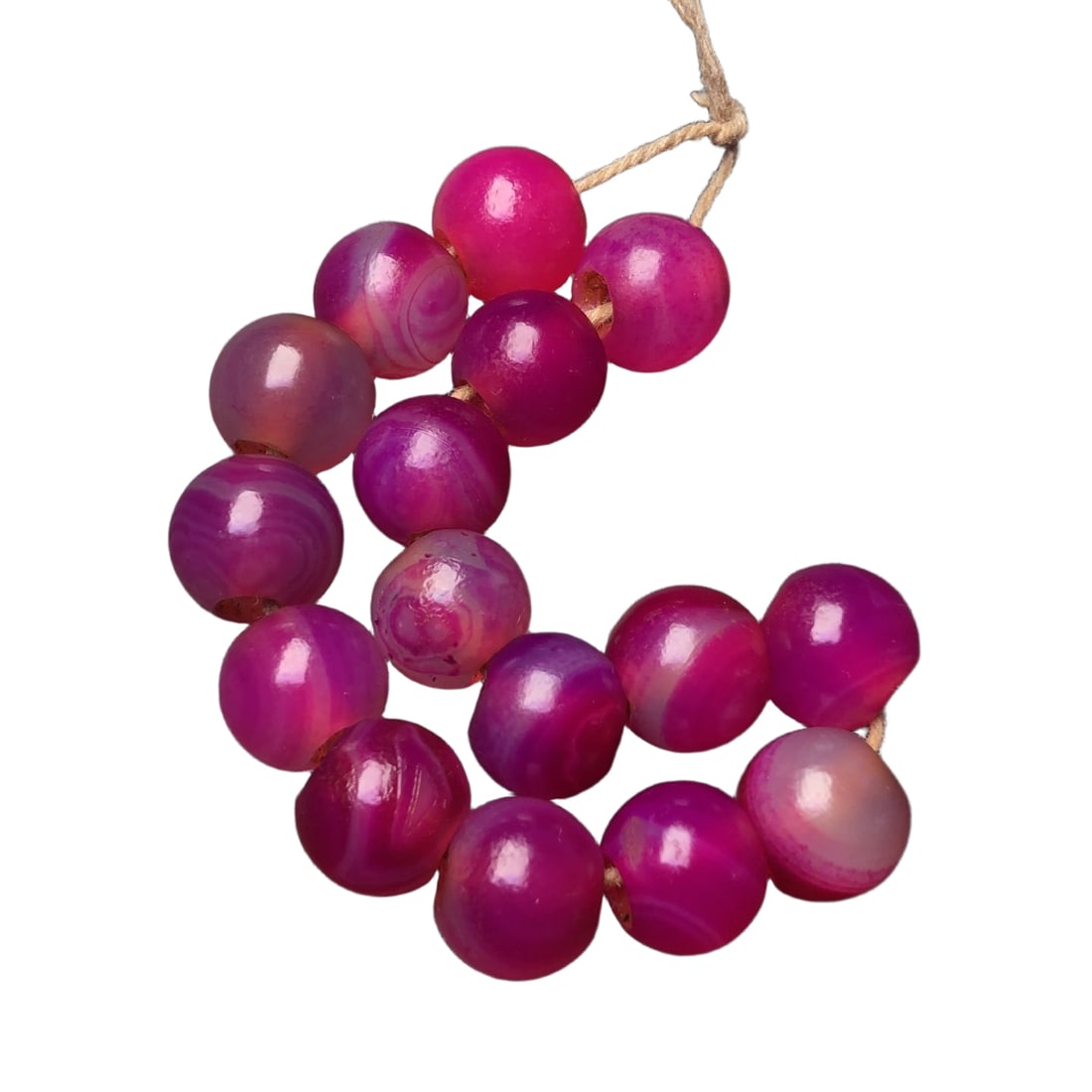 Agate wrapped wire bracelet: Agate Twisted Wire BraceletSize: 14mm x 16 beadsThick patina, natural lines, delicate orange peel pattern