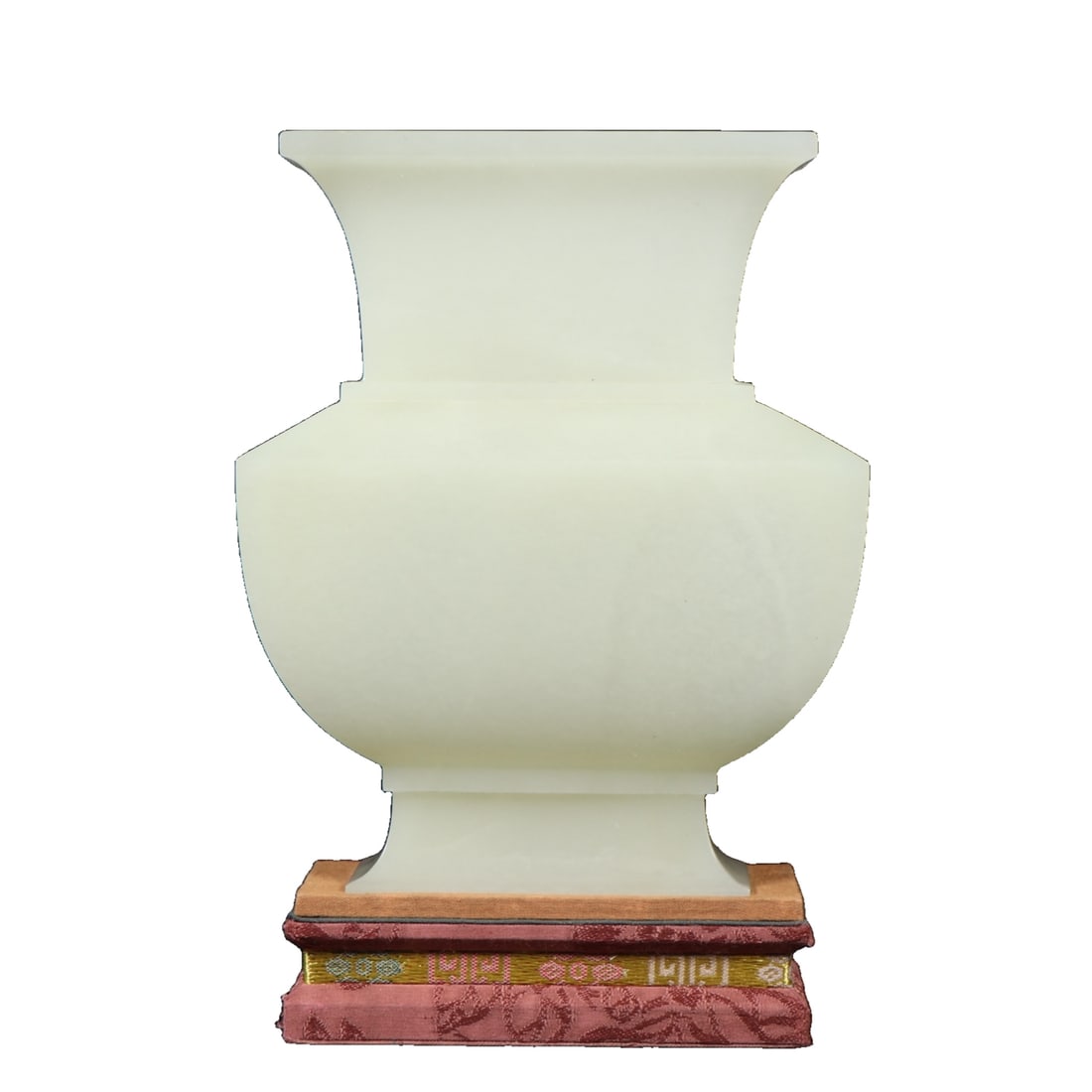 Qing Dynasty Hetian White Jade Vase (1 of 10)