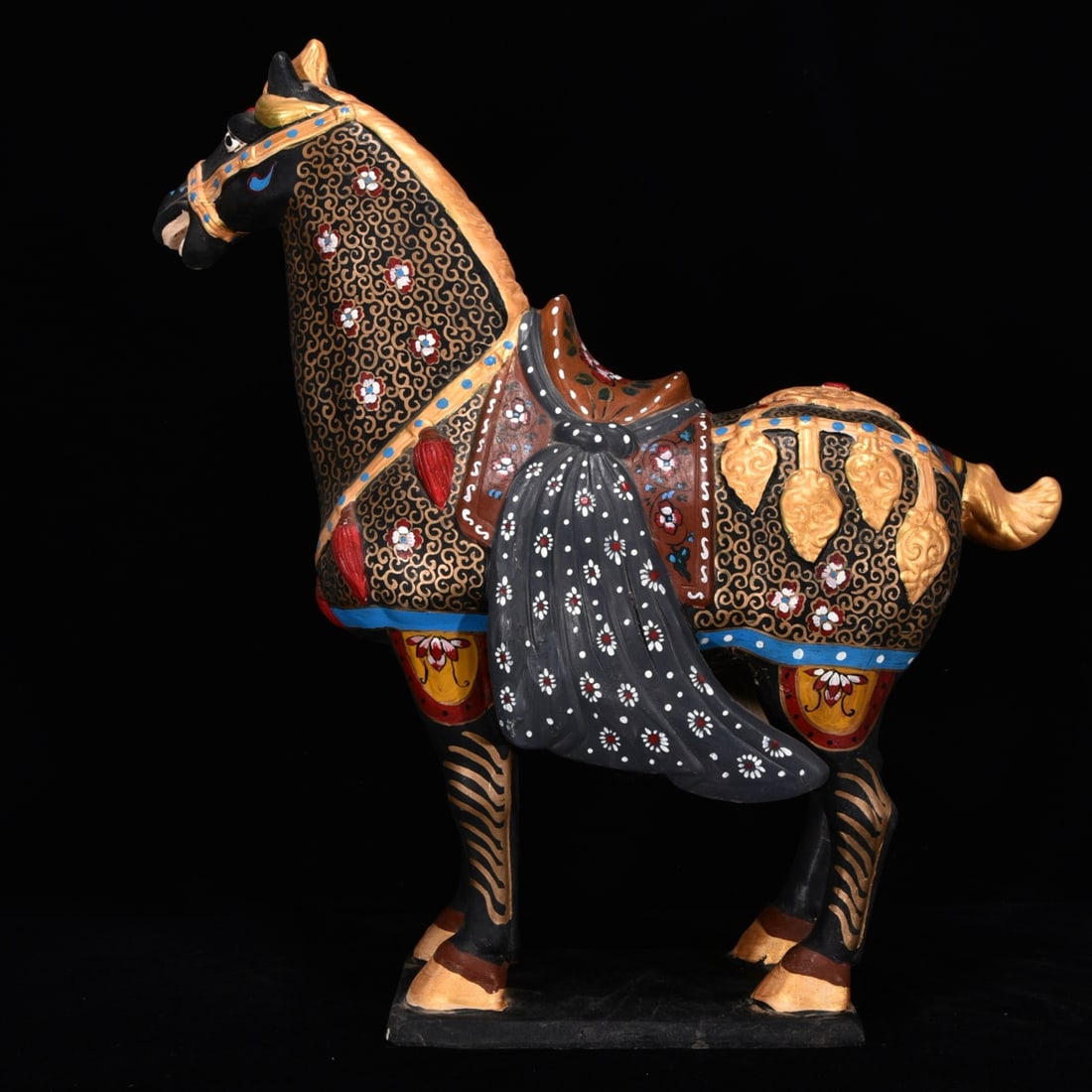 Pottery painted horse - 7