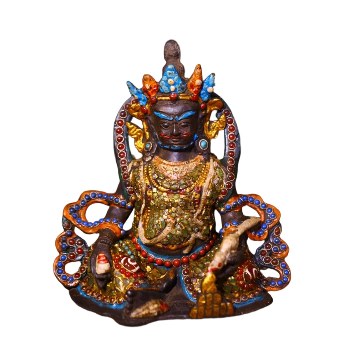 Copper Yellow Wealth God Statue (1 of 10)