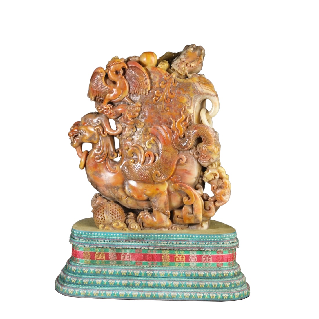 Qingshou Mountain Shitahuang Seal Ornament (1 of 16)