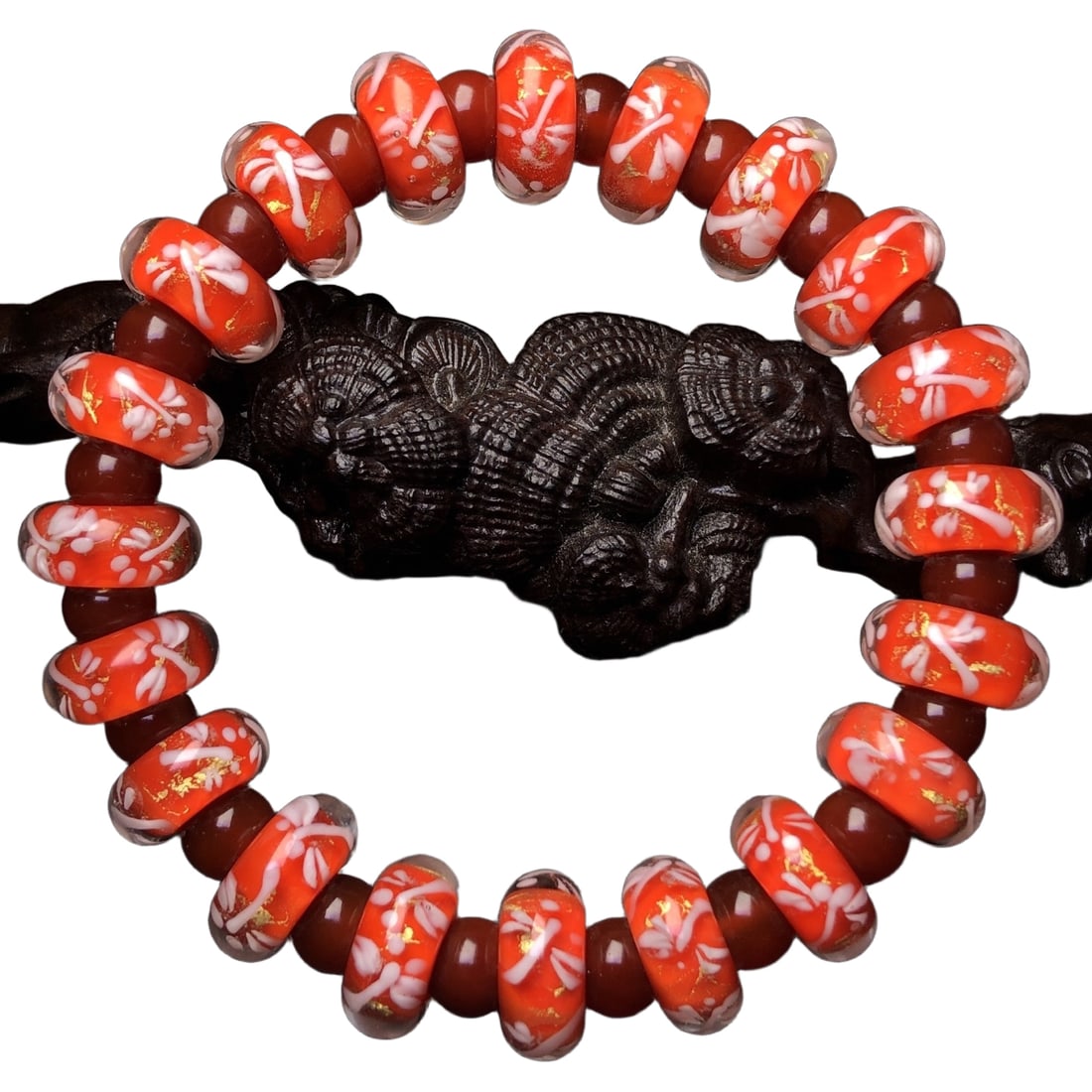 Glass bracelet: Glass BraceletSize: 15x7mm, 20 pieces