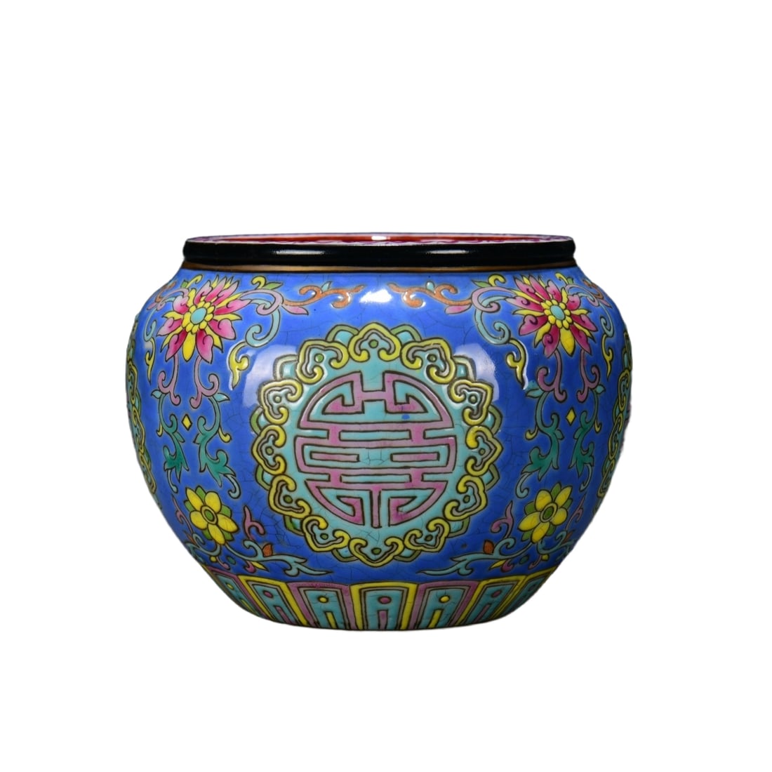 Qianlong Cloisonné Cricket Jar (1 of 10)