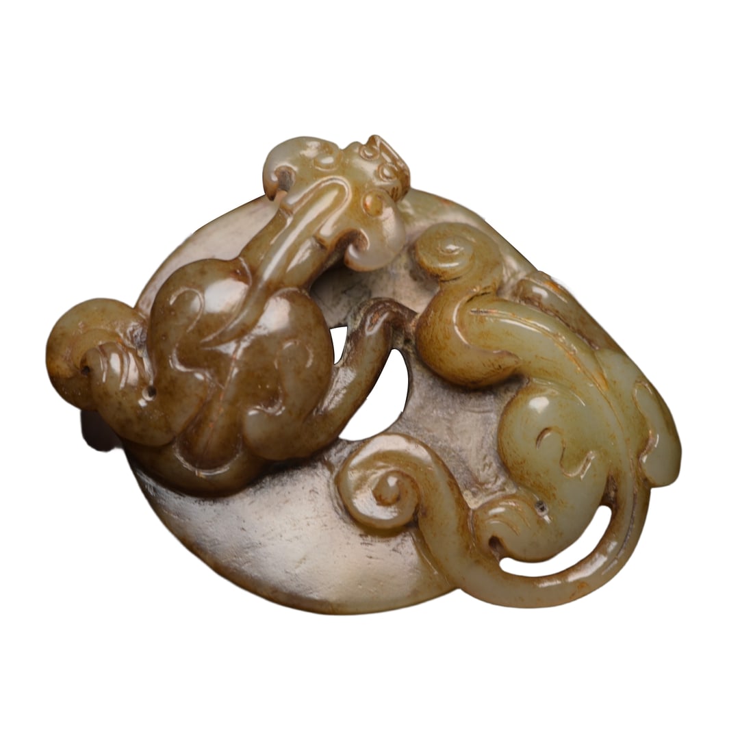 Hetian Jade Dragon Pendant (1 of 10)