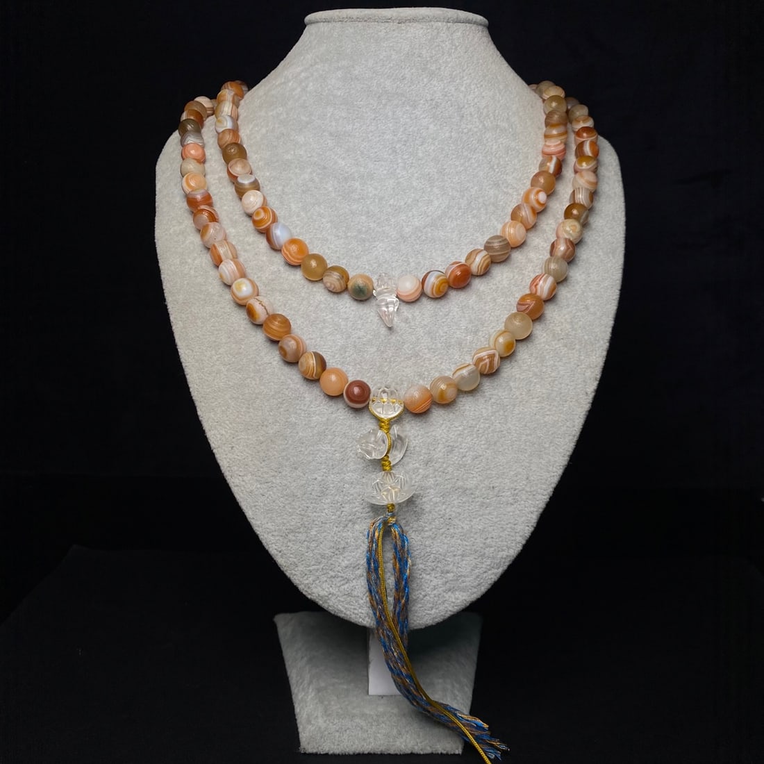 Agate necklace - 10