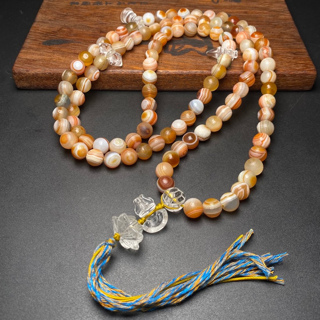 Agate necklace - 8