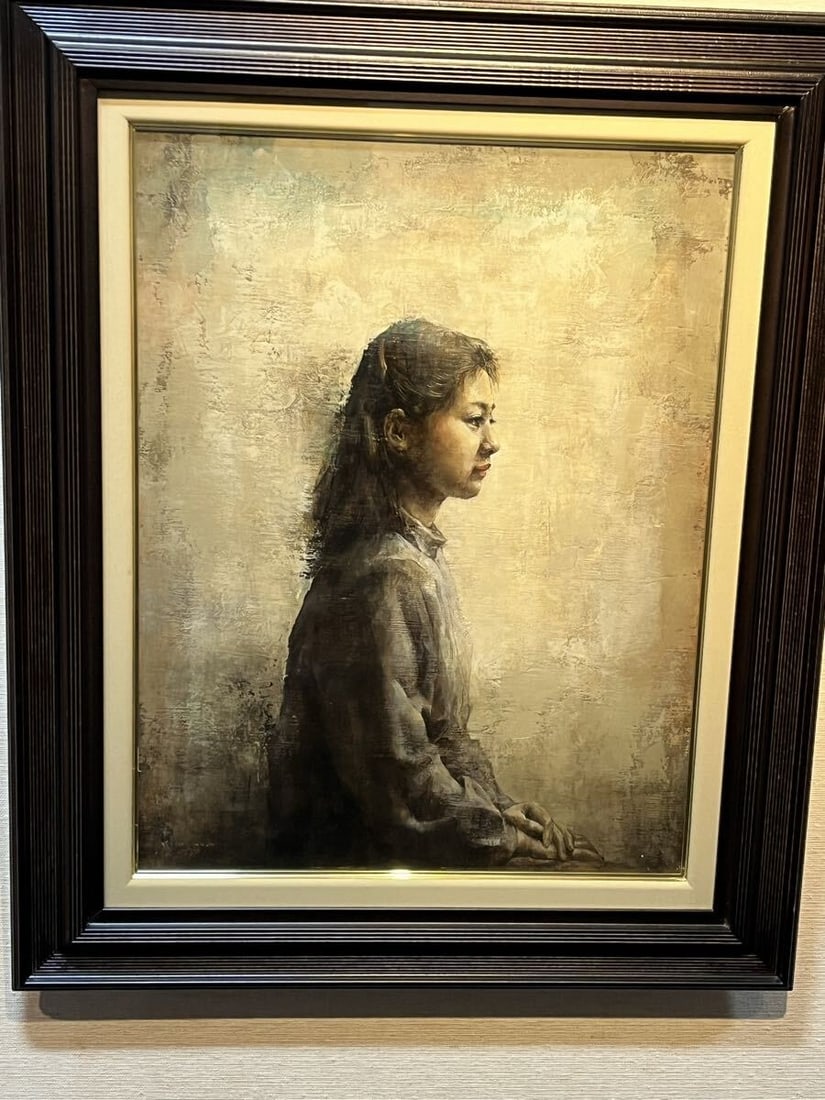 Kazutoshi Kihara – Original Oil Painting, 10F, Signed 1984 – Verified Authentic: An original oil painting by Kazutoshi Kihara, created in 1984. The work demonstrates Kihara’s mastery of color, composition, and realistic yet expressive brushwork, characteristic of his mature styl