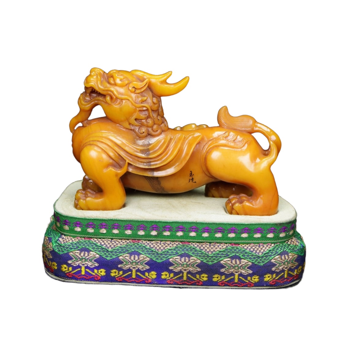 Shoushan stone Tianhuang stone Pixiu ornament (1 of 11)