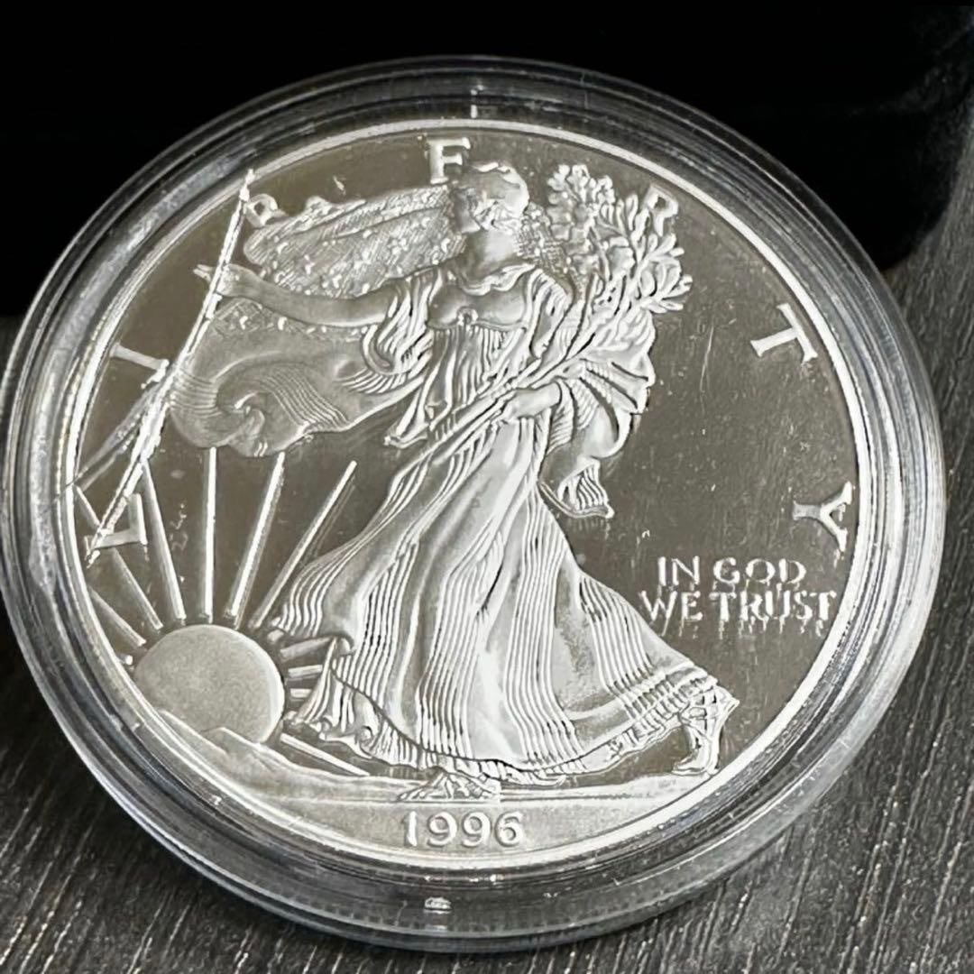 American Eagle Silver Coin 1996 Proof Silver Coin (1 of 4)