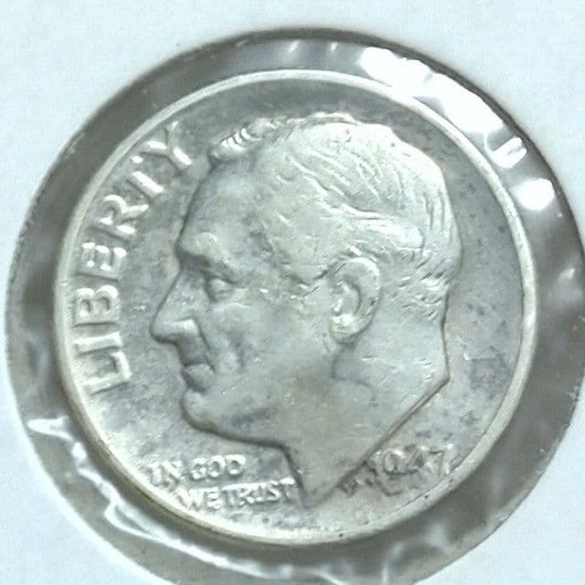 1947 American silver coin (1 of 2)