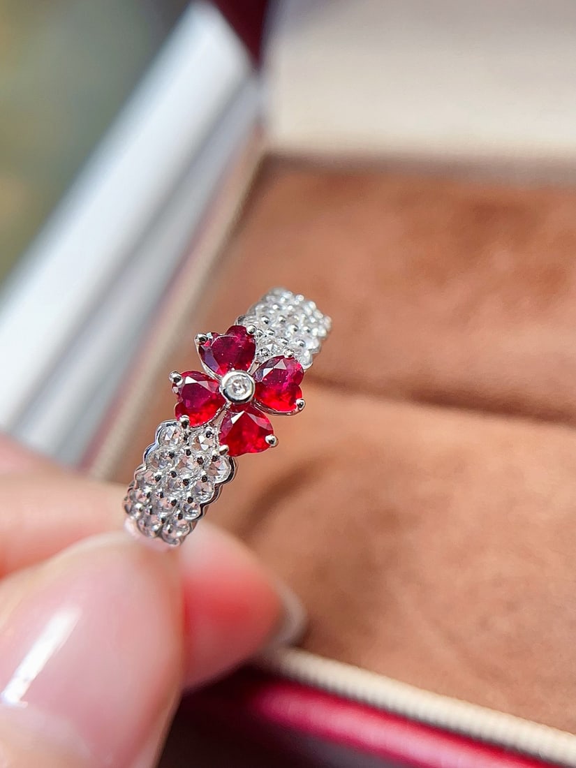 18K Gold Ruby Ring - 3
