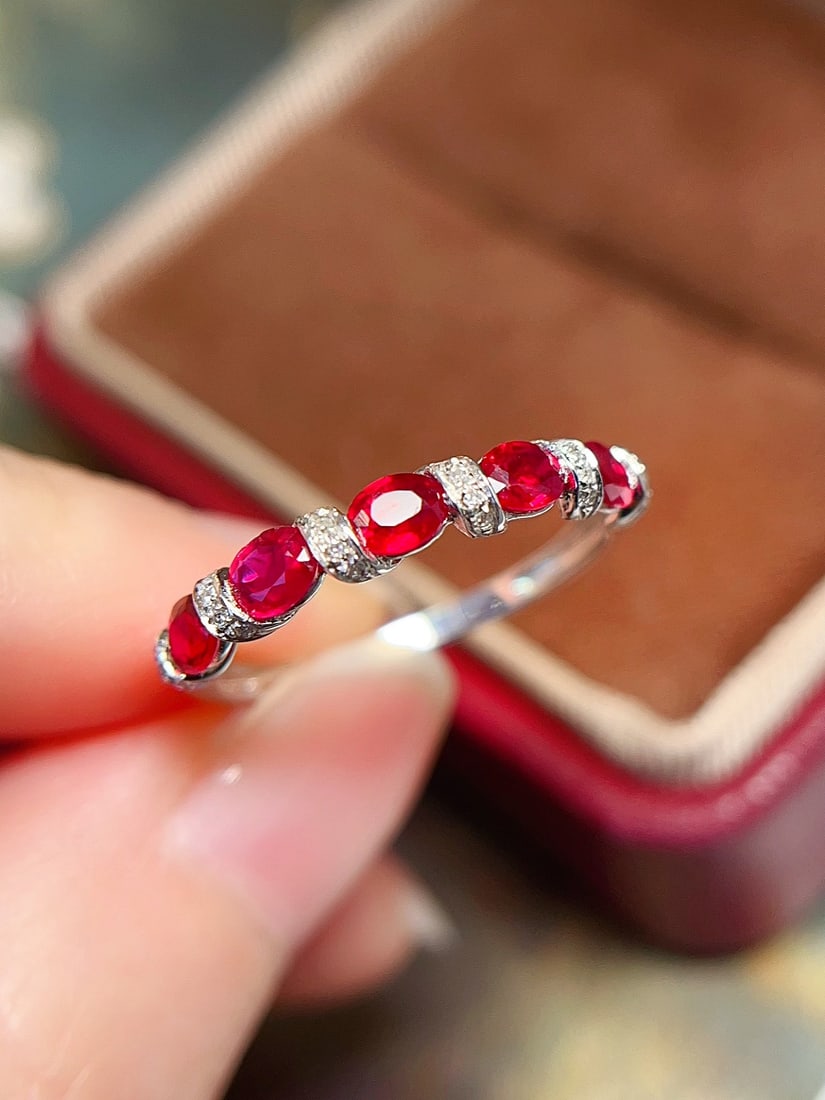 18K Gold Ruby Ring - 3
