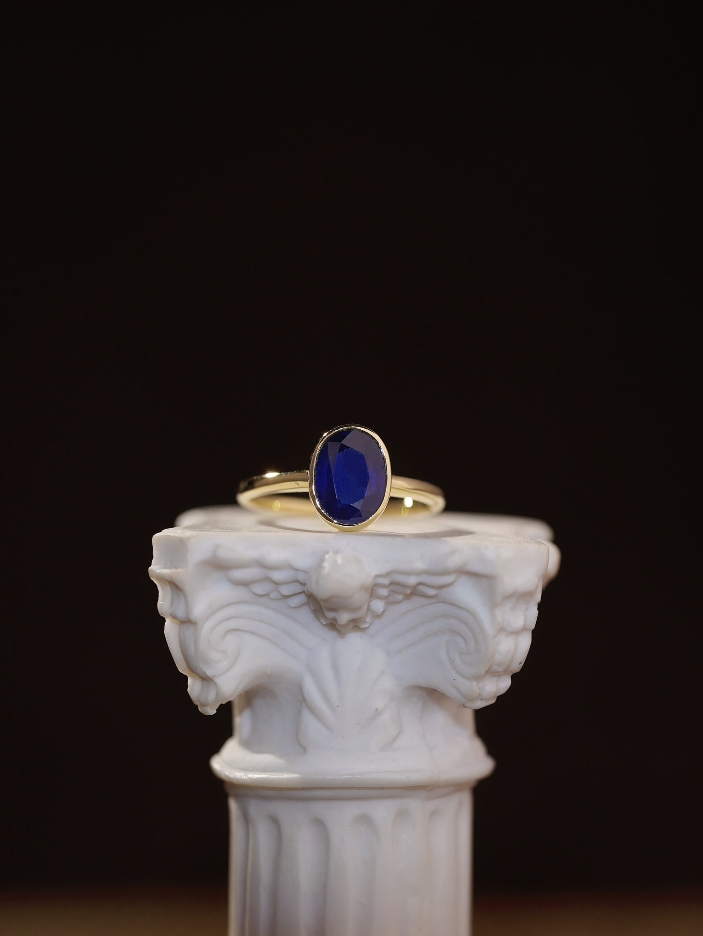 18k Sapphire Ring - 7