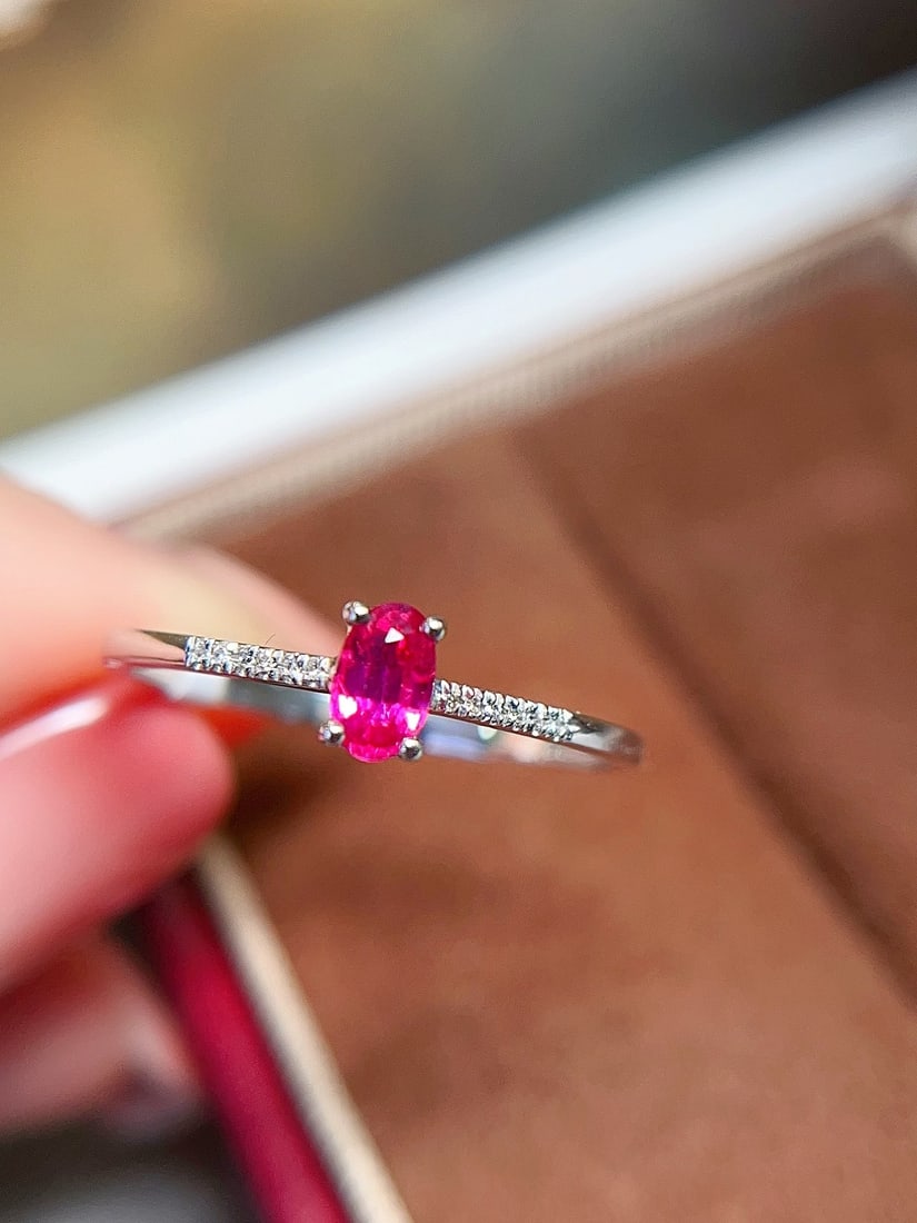 18K Gold Ruby Ring - 3