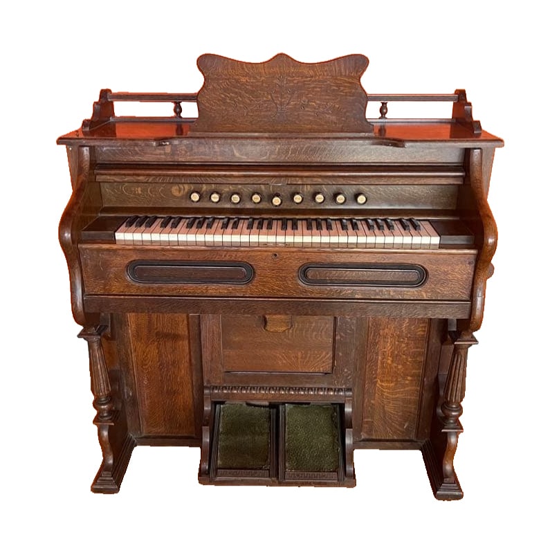 Antique Nishikawa Organ – Extremely Rare & Hard to Obtain: Condition No noticeable scratches or major stains Rust and dirt removed (within possible limits) Not tuned Description This antique organ was produced by the Nishikawa Musical Instrument Workshop,