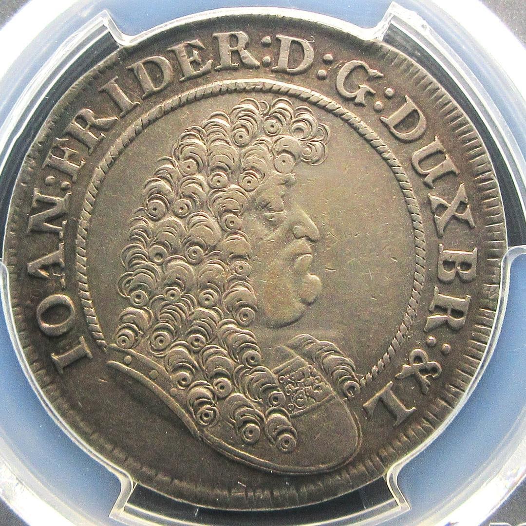 1679 Germany 2/3 Thaler Silver Coin – PCGS – Brunswick-LUneburg (1 of 10)