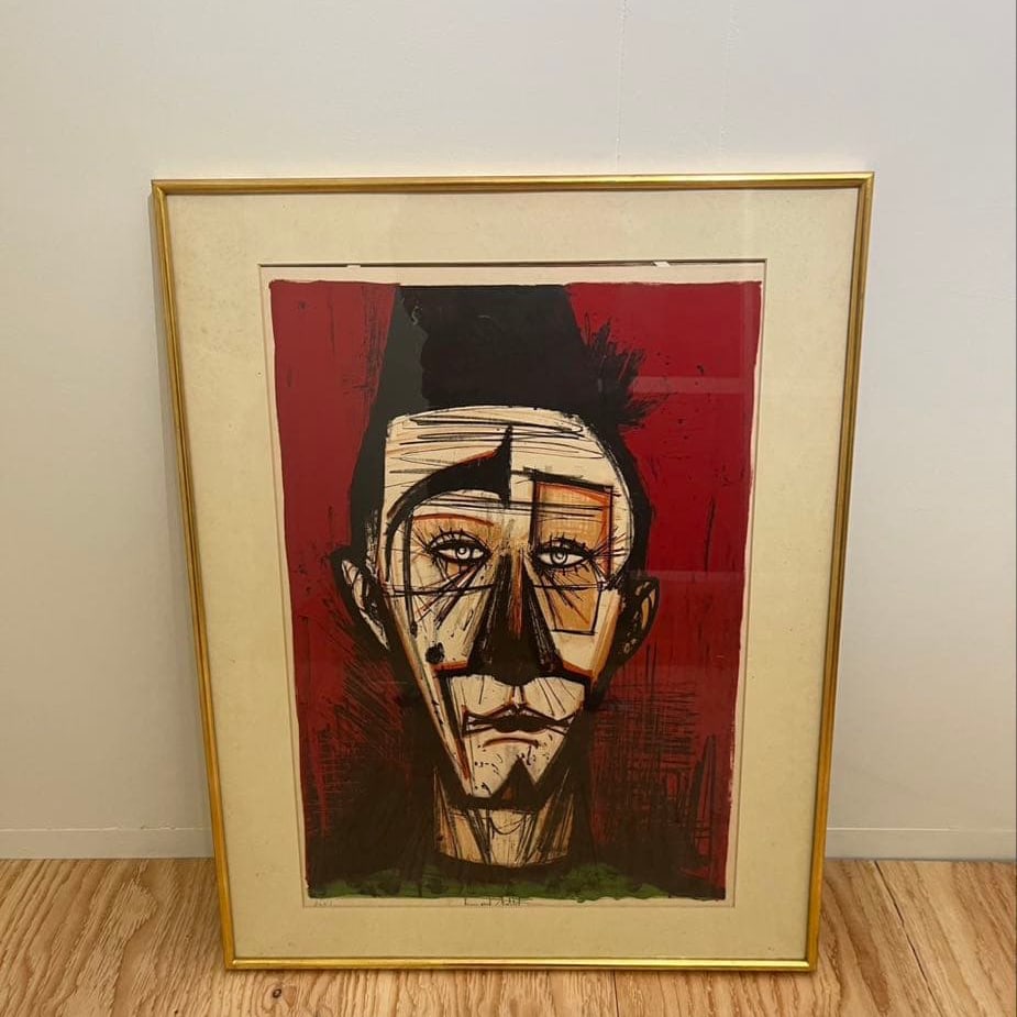 Bernard Buffet – Circus (Lithograph): Artist: Bernard Buffet Title: Circus Medium: Lithograph