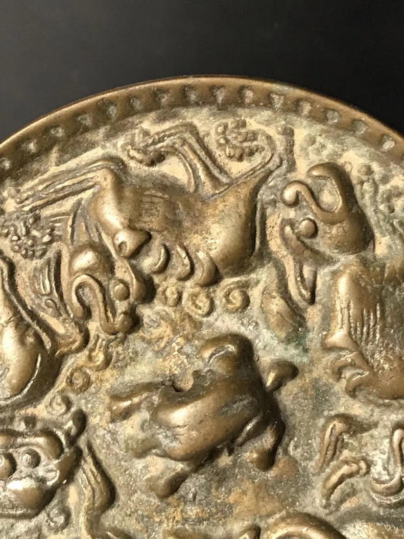 The longevity bronze mirror - 3