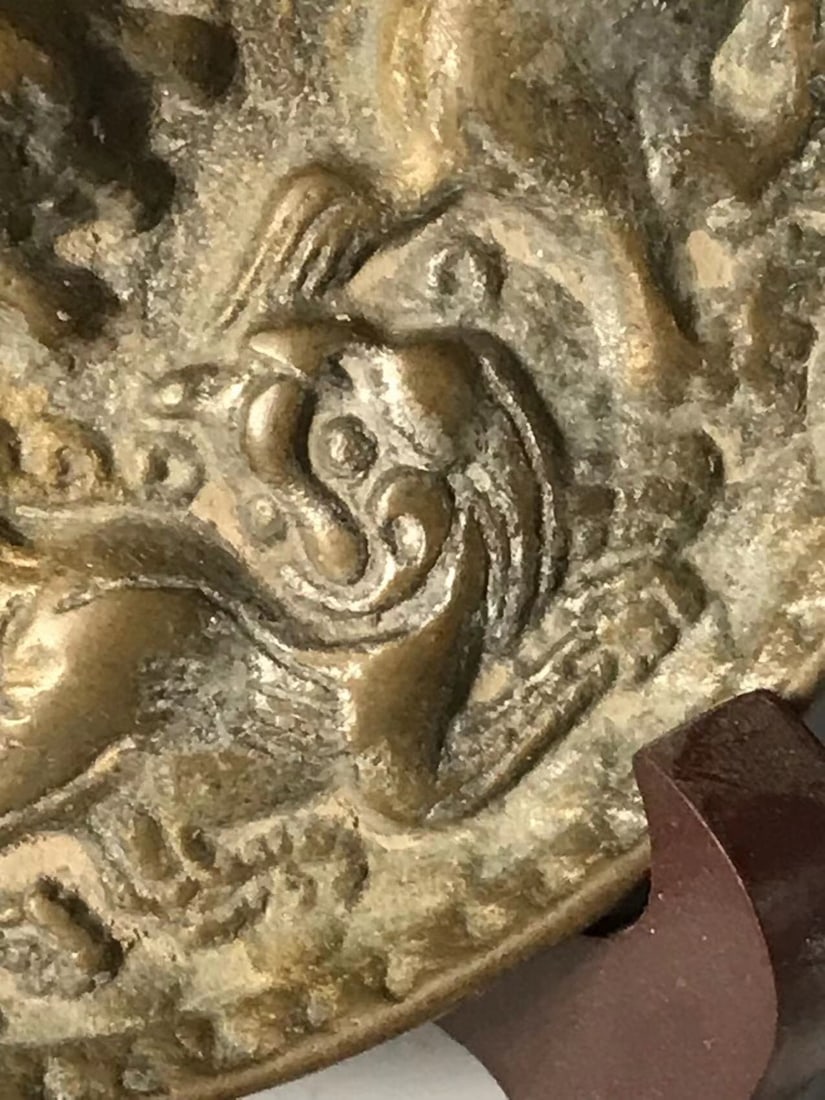 The longevity bronze mirror - 6