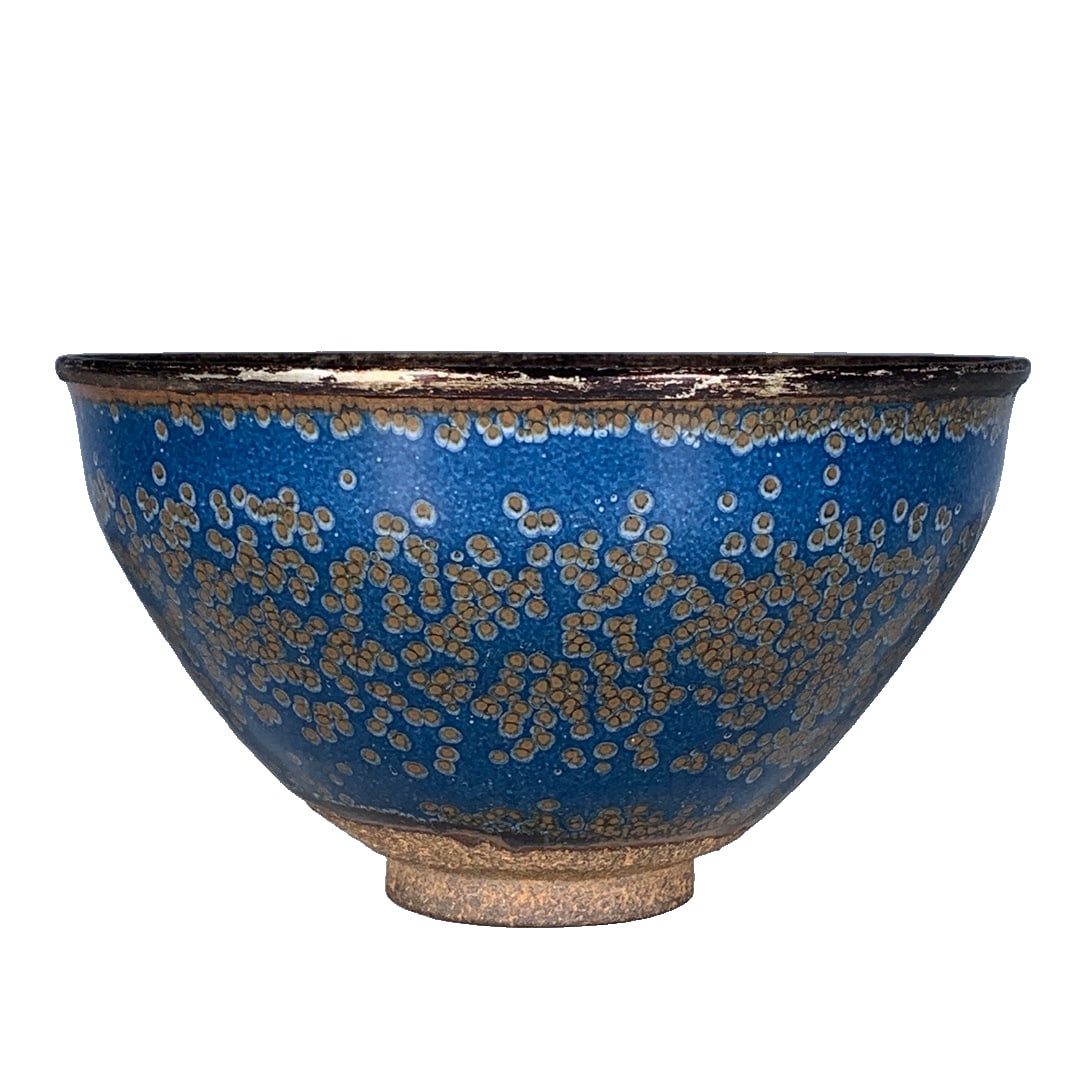 Song Jian kiln silver-wrapped mouth sky molybdenum cup (1 of 10)