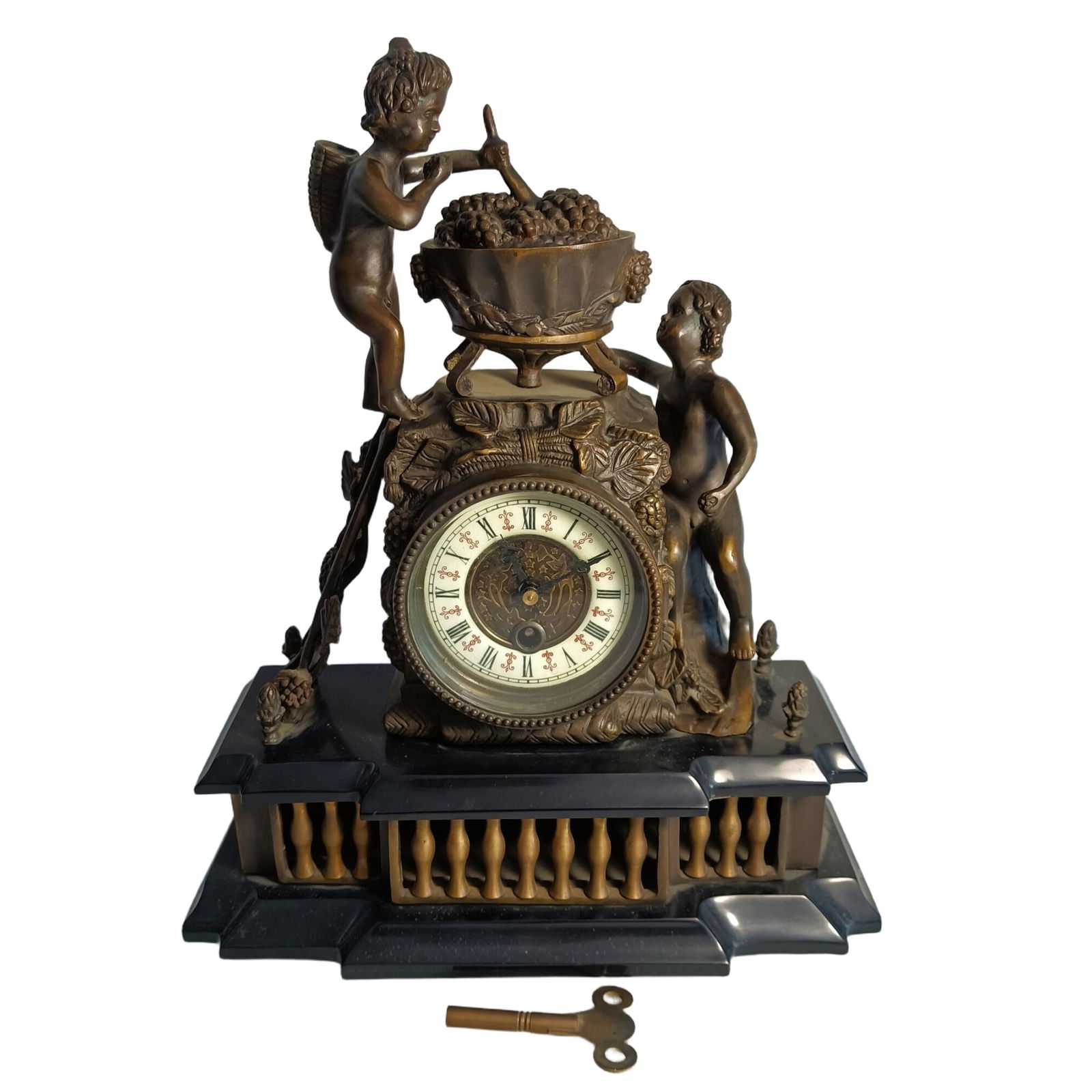 Copper vintage mechanical watch (1 of 10)